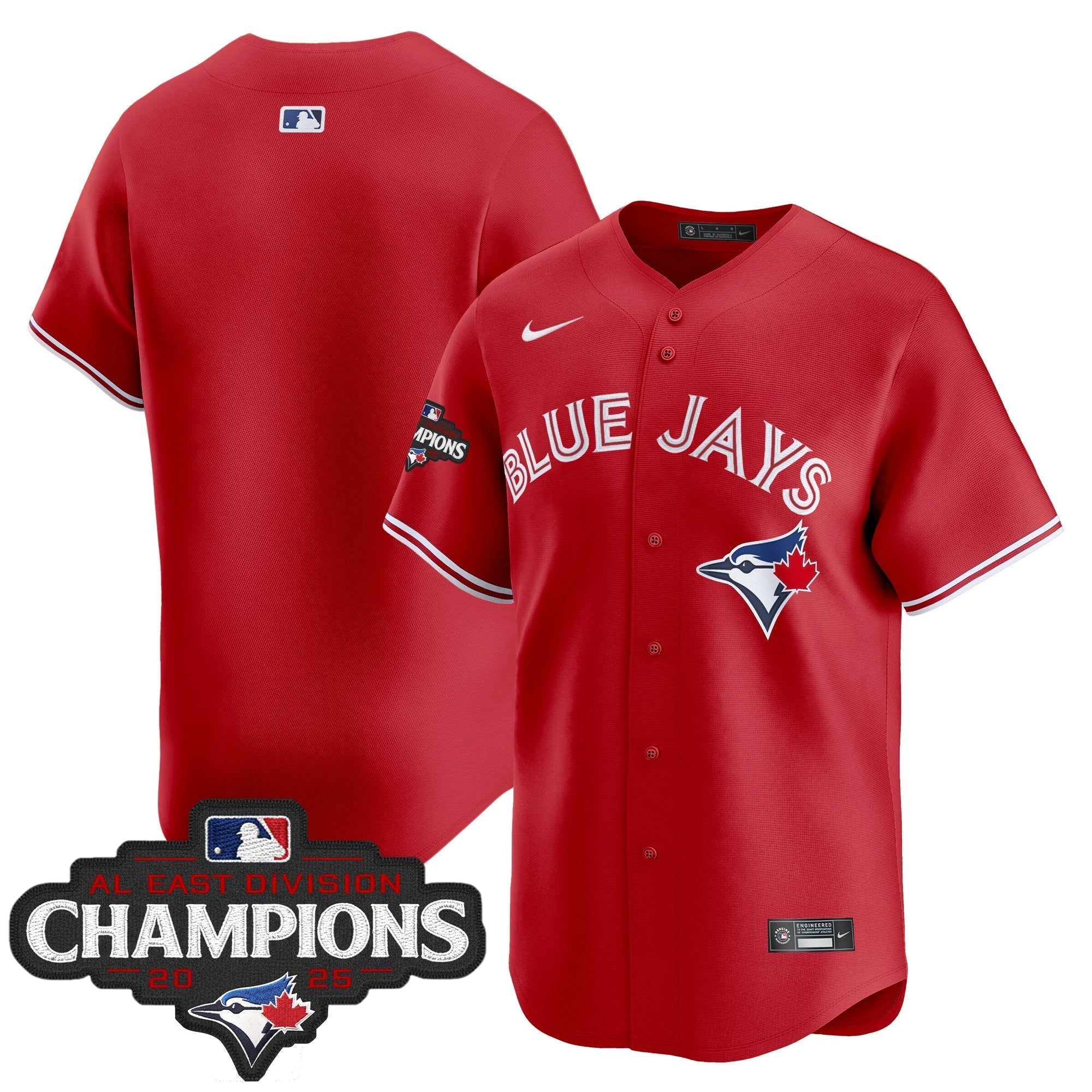 TOR 2025 AL East Division Champions Vapor Premier Limited Jersey - All Stitched
