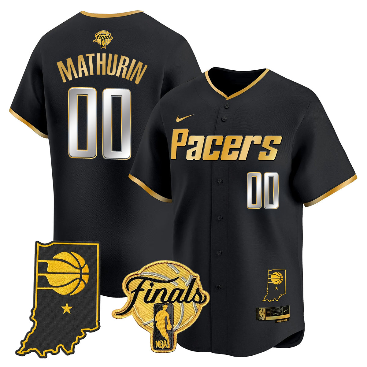 IND 2025 Finals Vapor Baseball Jersey N3 - All Stitched
