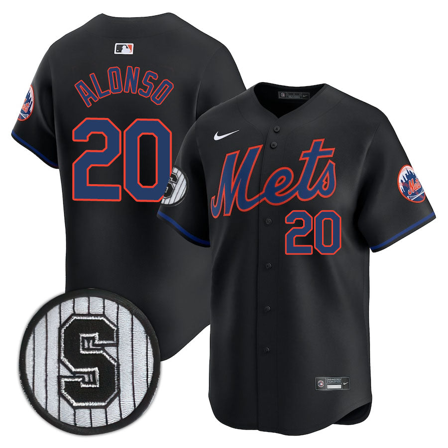 NYM Limited Men Jersey - 1992 Patch - All Stitched