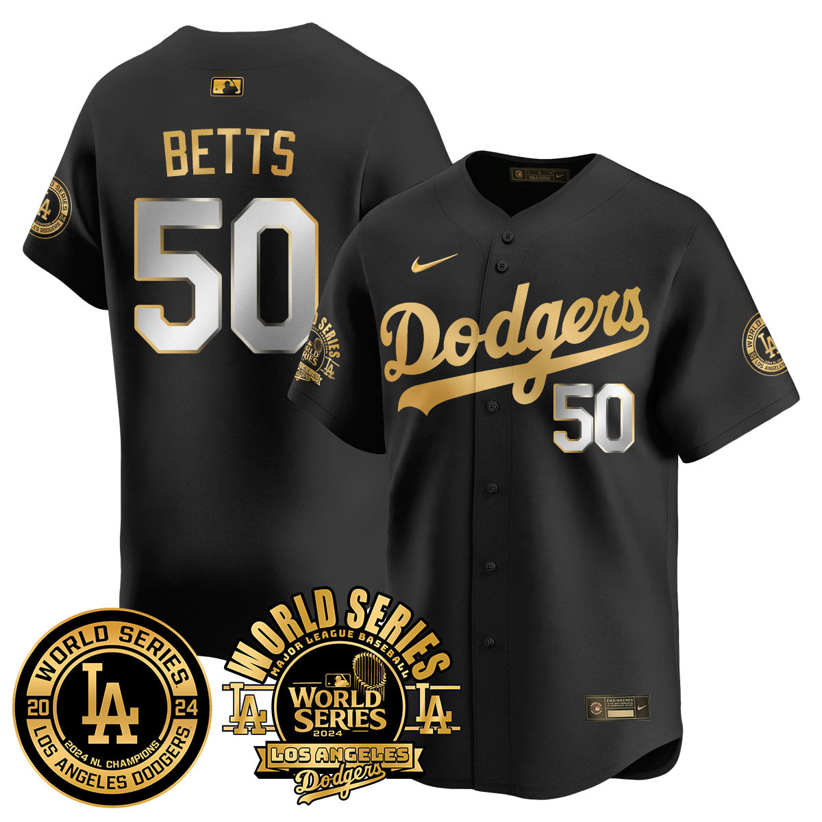 LAD World Series 2024 Men Jersey - All Stitched