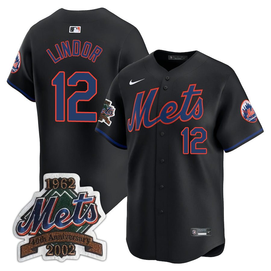 NYM Limited Men Jersey - 2002 Patch - All Stitched