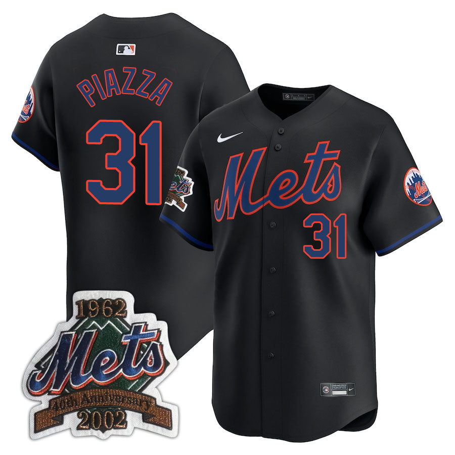 NYM Limited Men Jersey - 2002 Patch - All Stitched