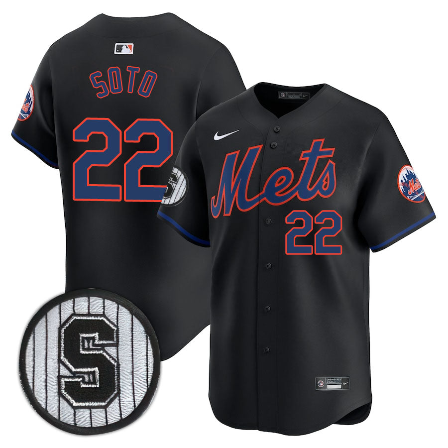 NYM Limited Men Jersey - 1992 Patch - All Stitched
