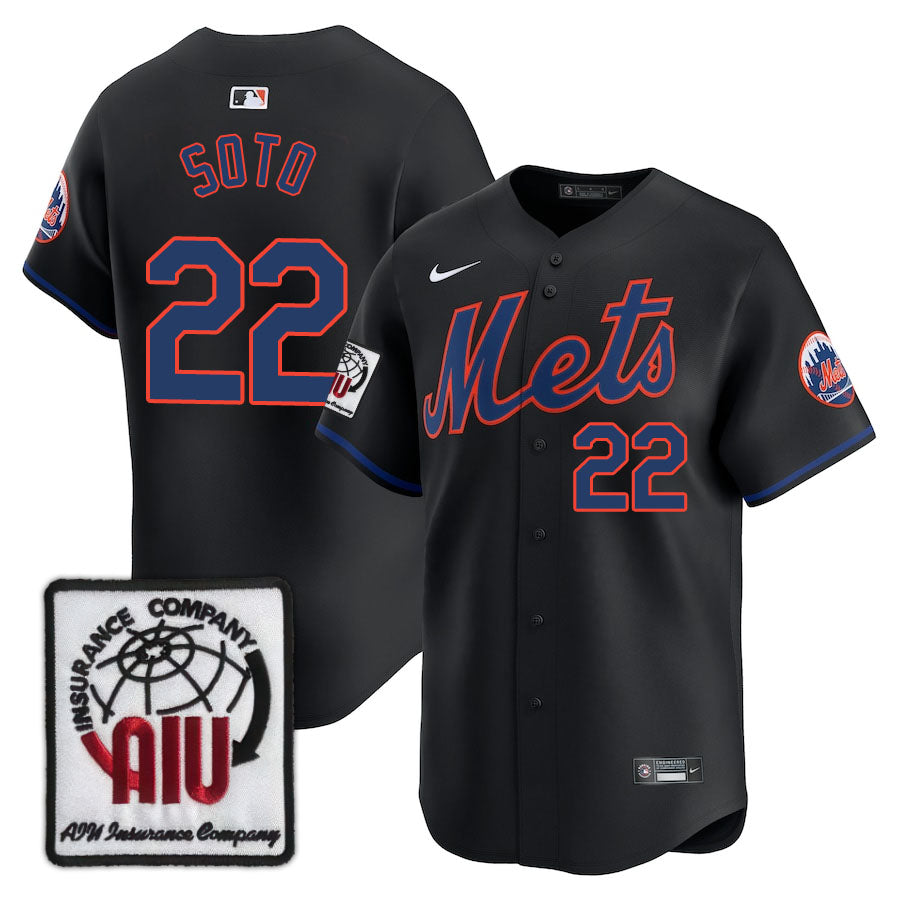 NYM Limited Men Jersey - 2000 Patch - All Stitched