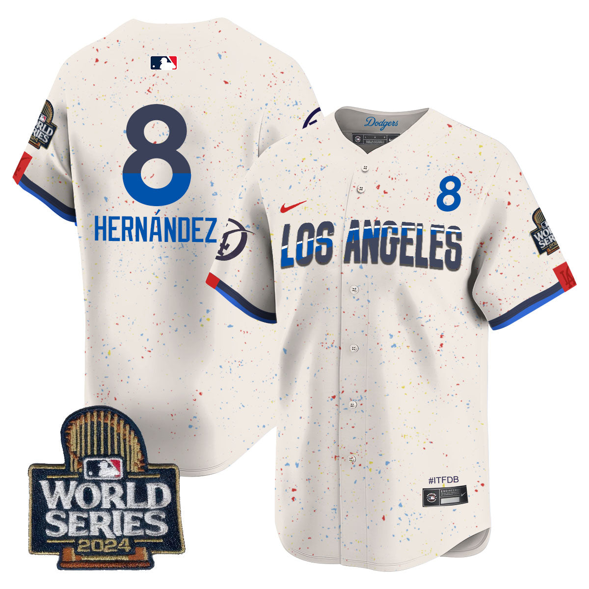 LAD World Series 2024 Men Jersey - All Stitched