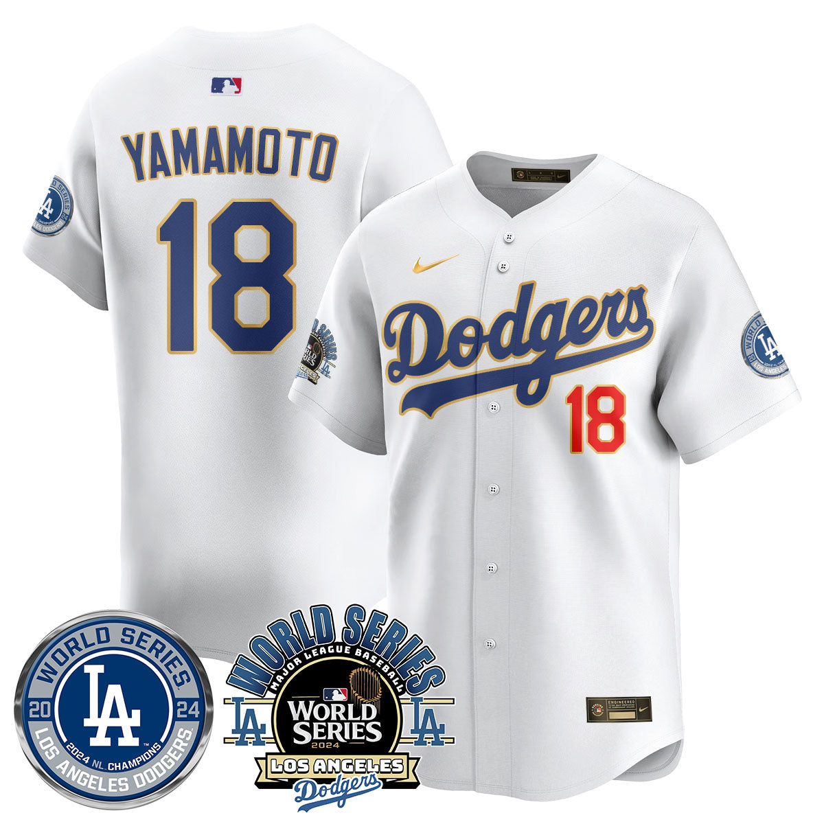 LAD World Series 2024 Men Jersey - All Stitched