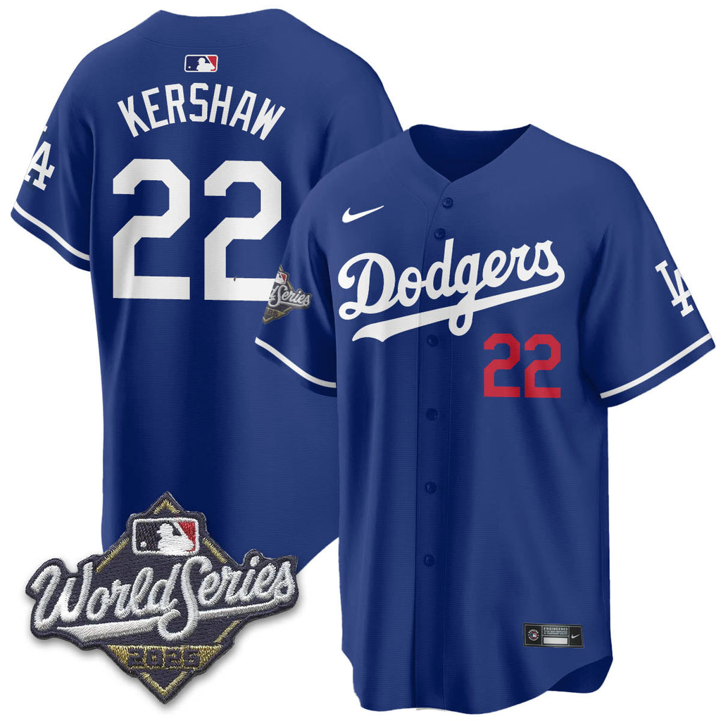 LAD 2025 World Series Jersey - All Stitched