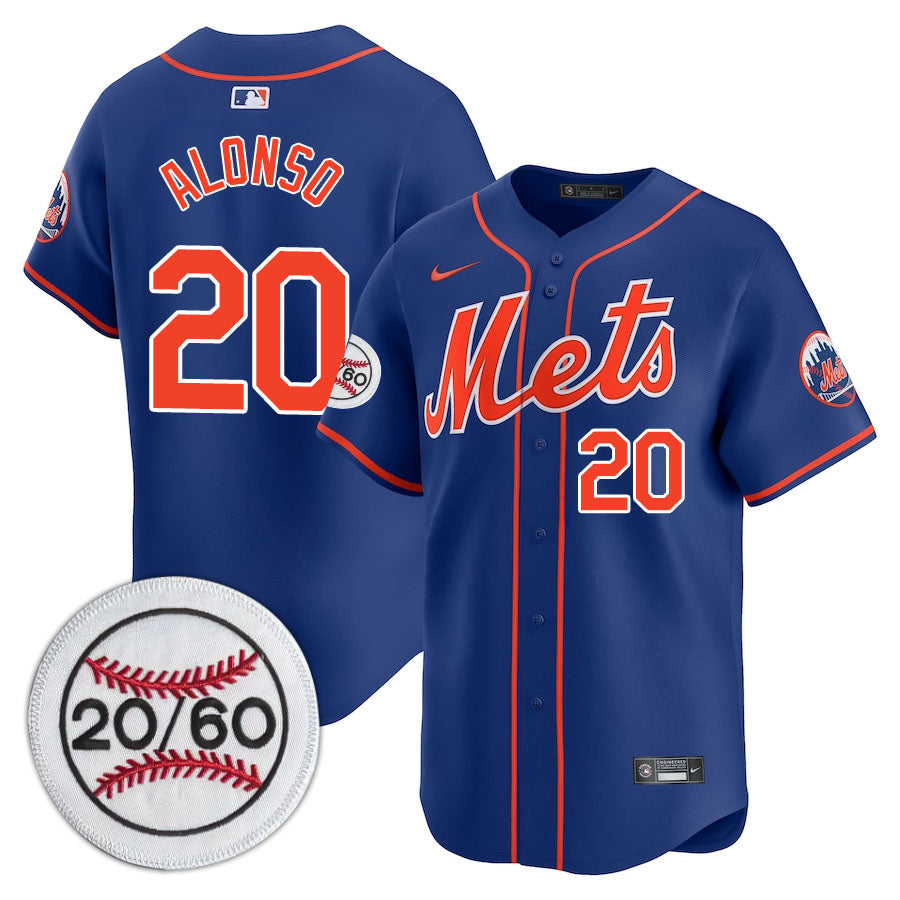 NYM Limited Men Jersey - 2001 Patch - All Stitched