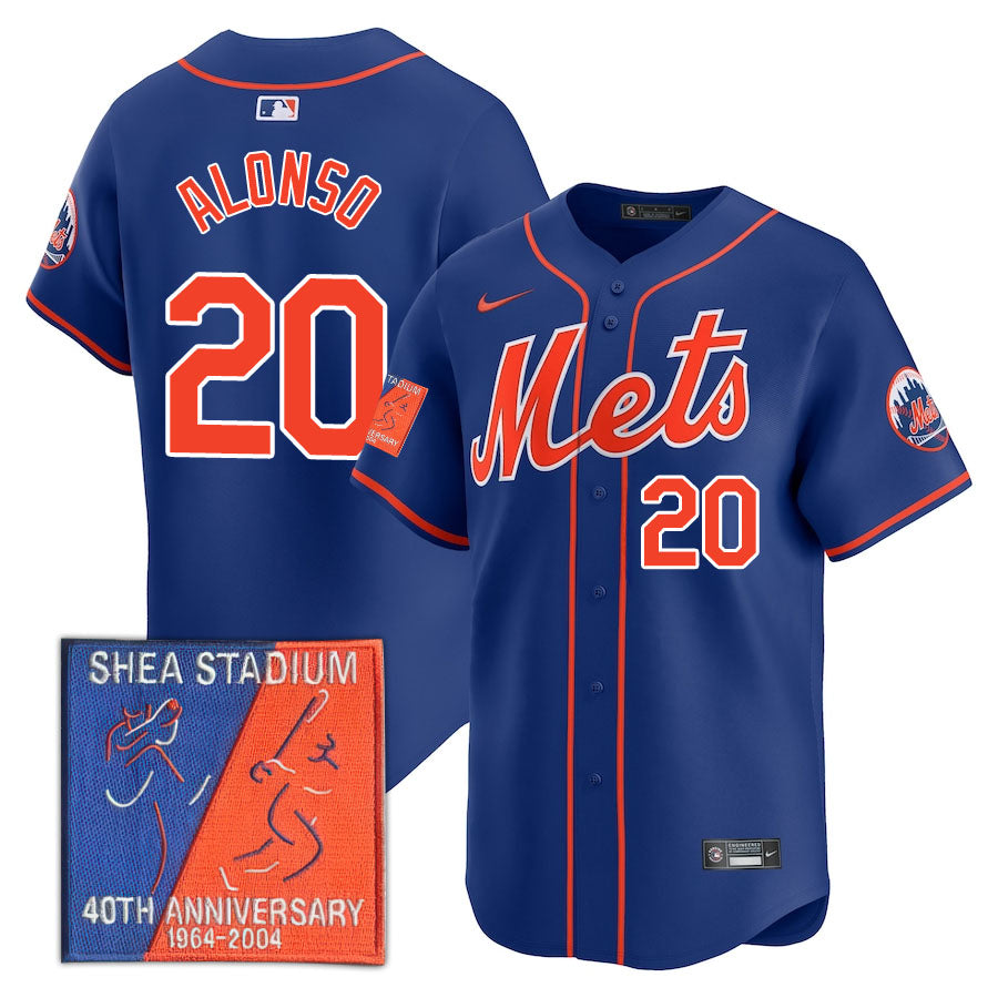 NYM Limited Men Jersey - 2004 Patch - All Stitched