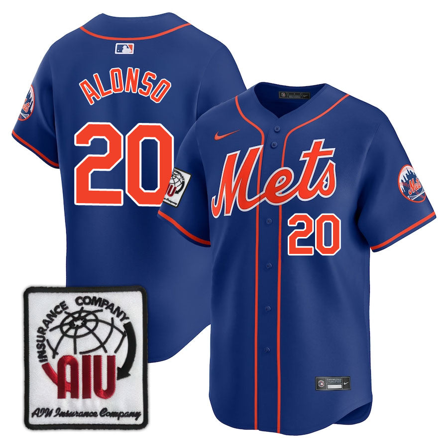 NYM Limited Men Jersey - 2000 Patch - All Stitched