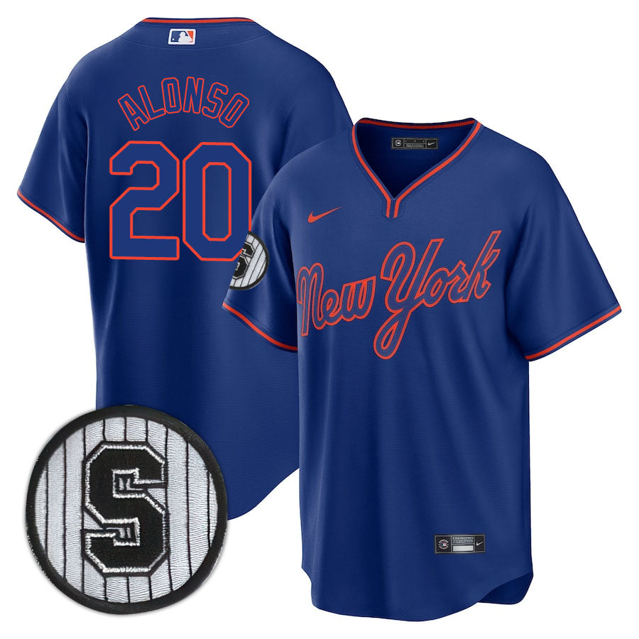 NYM Limited Men Jersey - 1992 Patch - All Stitched