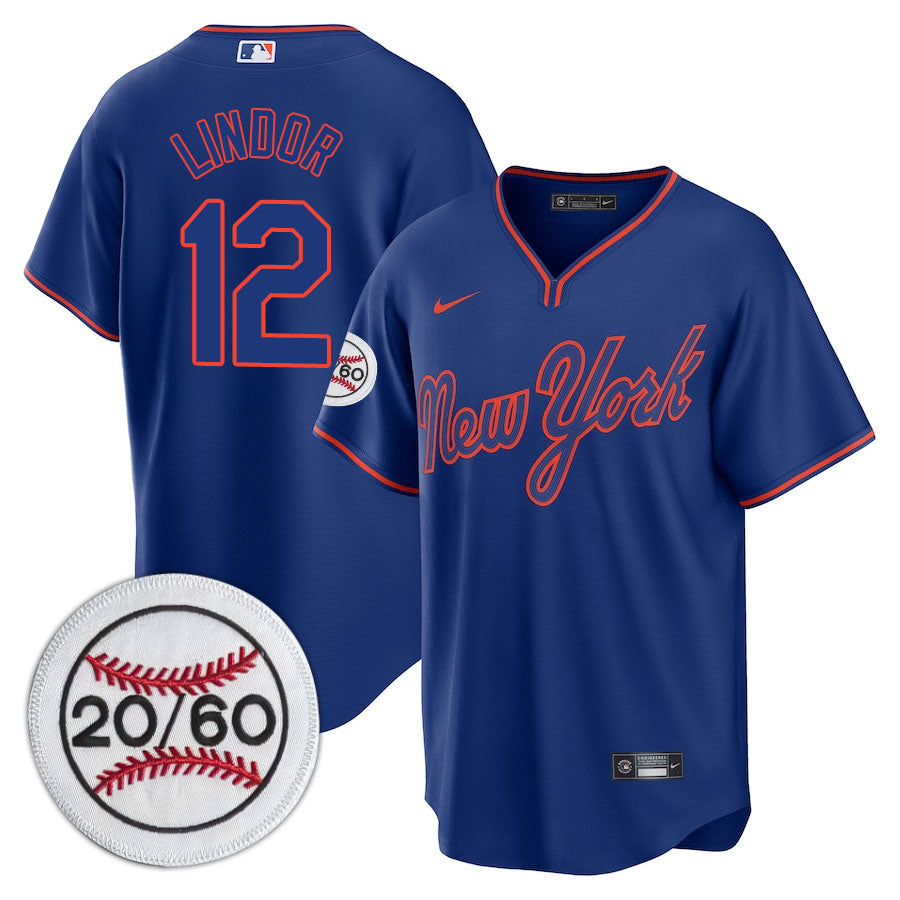 NYM Limited Men Jersey - 2001 Patch - All Stitched