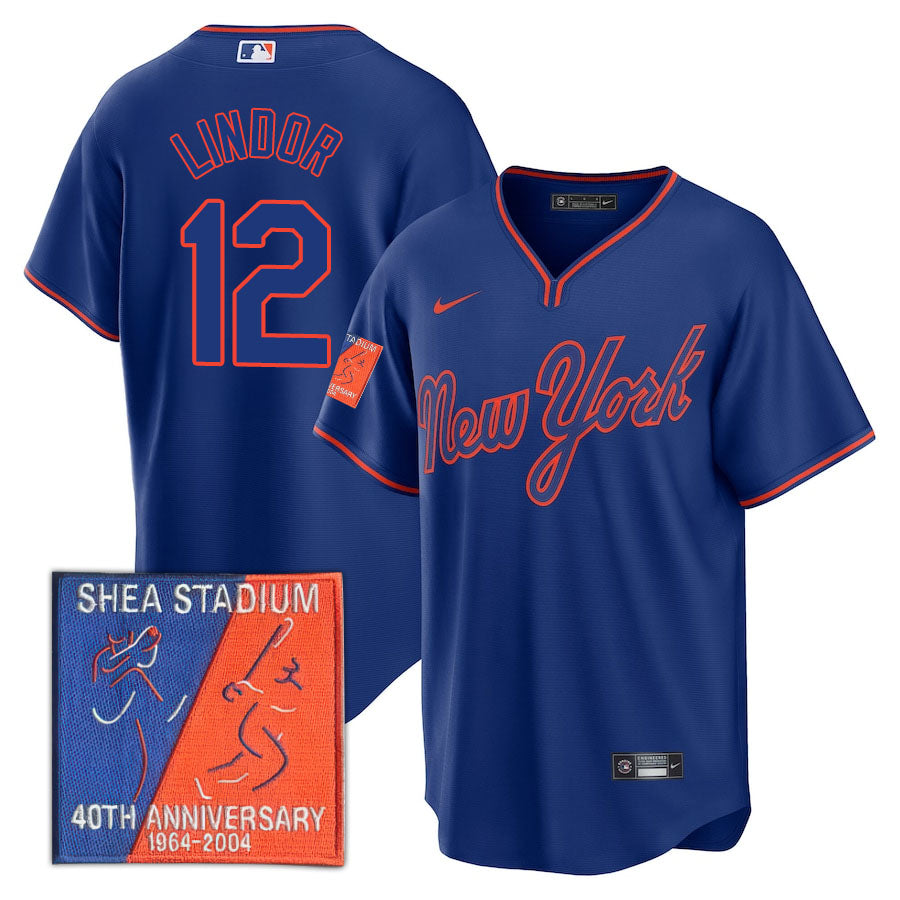 NYM Limited Men Jersey - 2004 Patch - All Stitched
