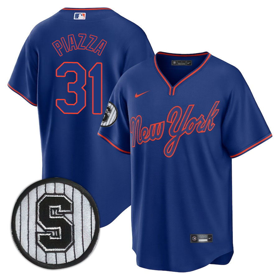 NYM Limited Men Jersey - 1992 Patch - All Stitched