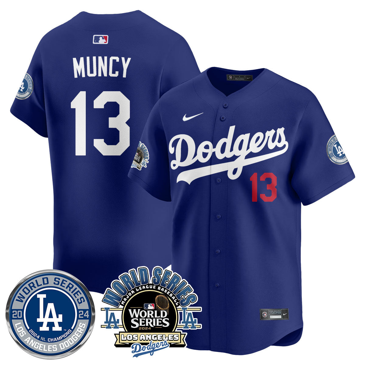 LAD World Series 2024 Men Jersey - All Stitched