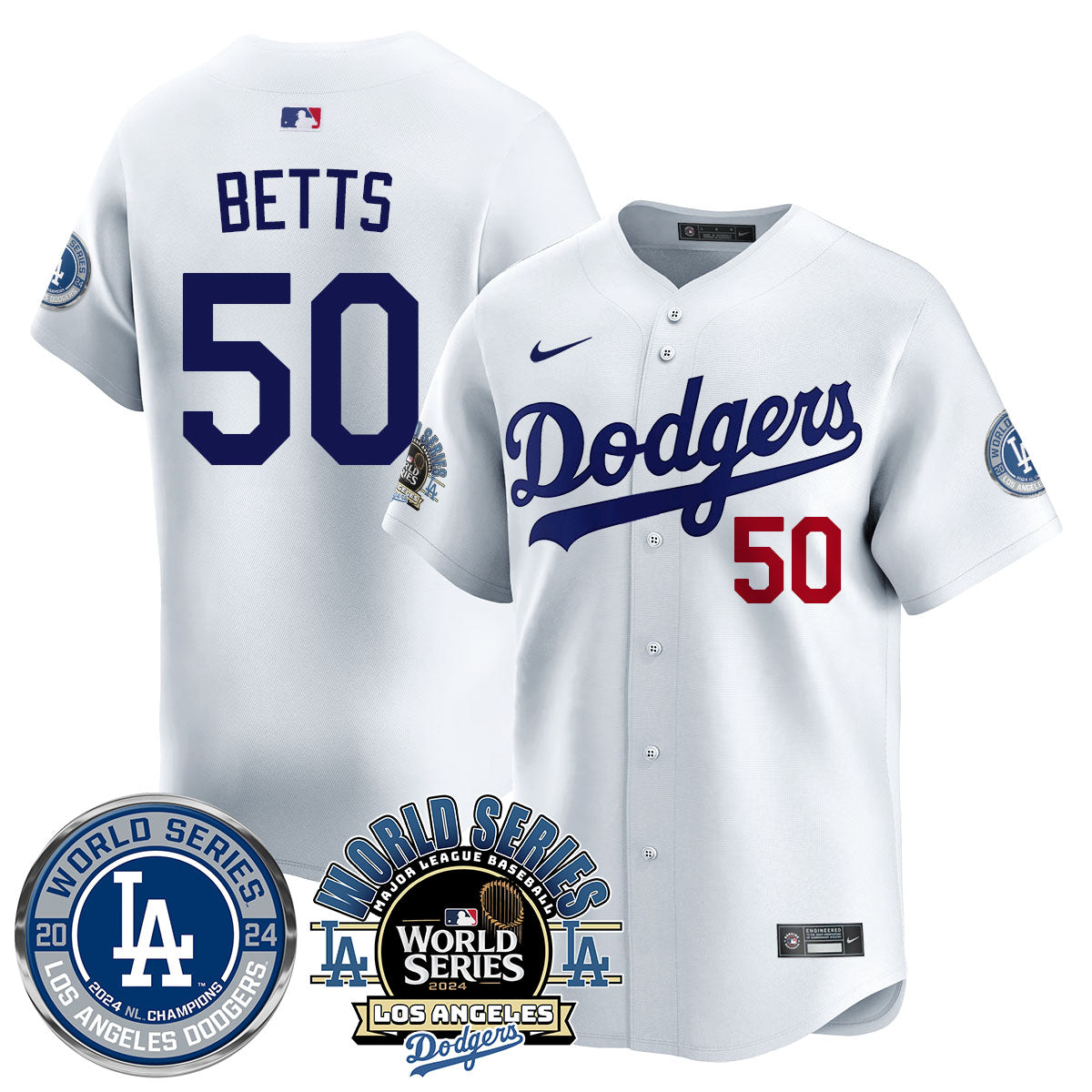 LAD World Series 2024 Men Jersey - All Stitched
