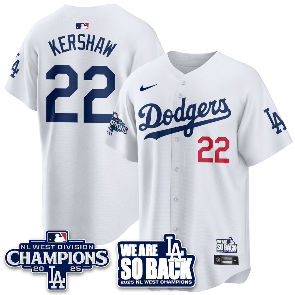 LAD 2025 NL West Division Champions Men Jersey - All Stitched