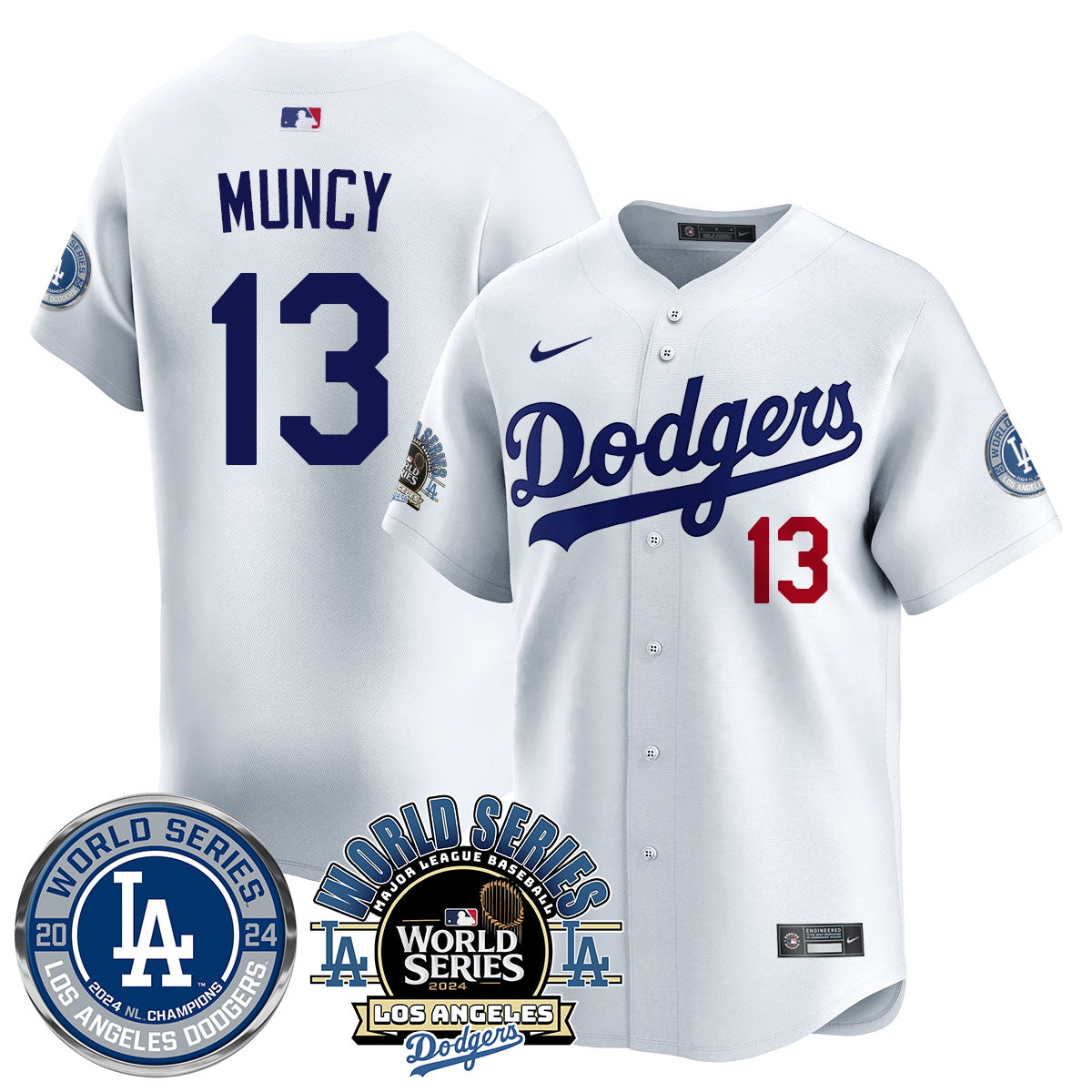 LAD World Series 2024 Men Jersey - All Stitched
