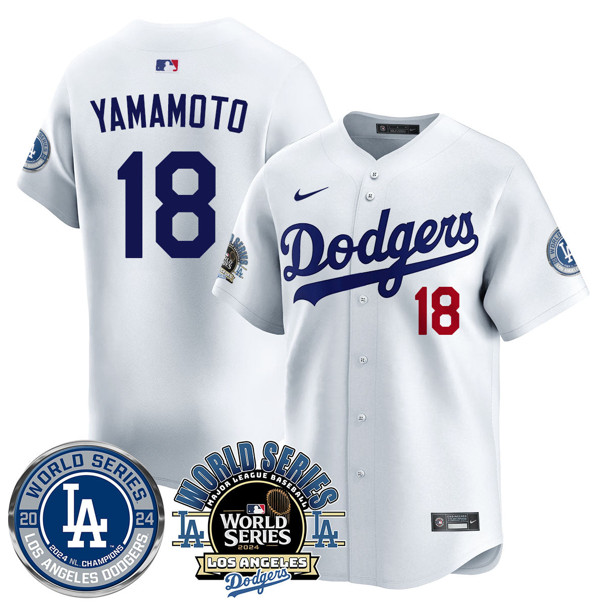 LAD World Series 2024 Men Jersey - All Stitched