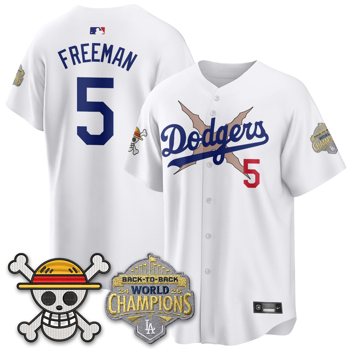 Los Angeles Dodgers x OP Vapor Jersey -All Stitched V2