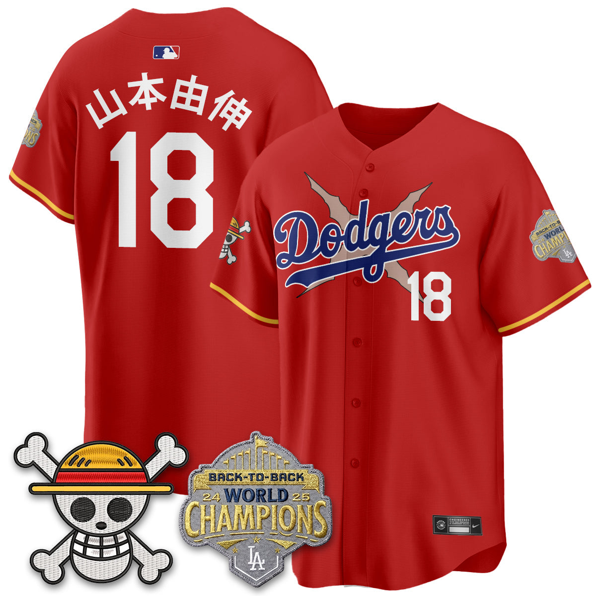 Los Angeles Dodgers x OP Vapor Jersey -All Stitched V2