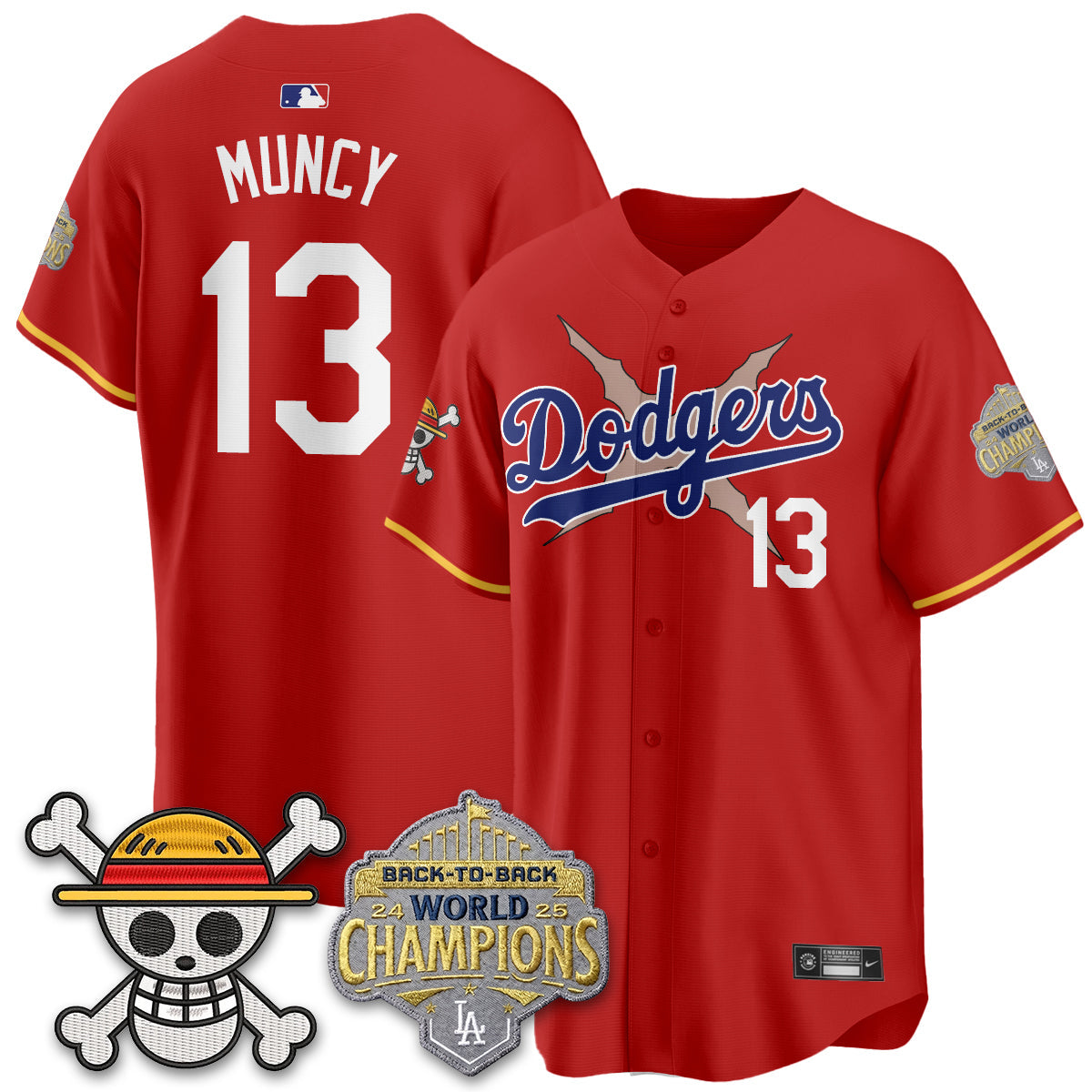 Los Angeles Dodgers x OP Vapor Jersey -All Stitched V2