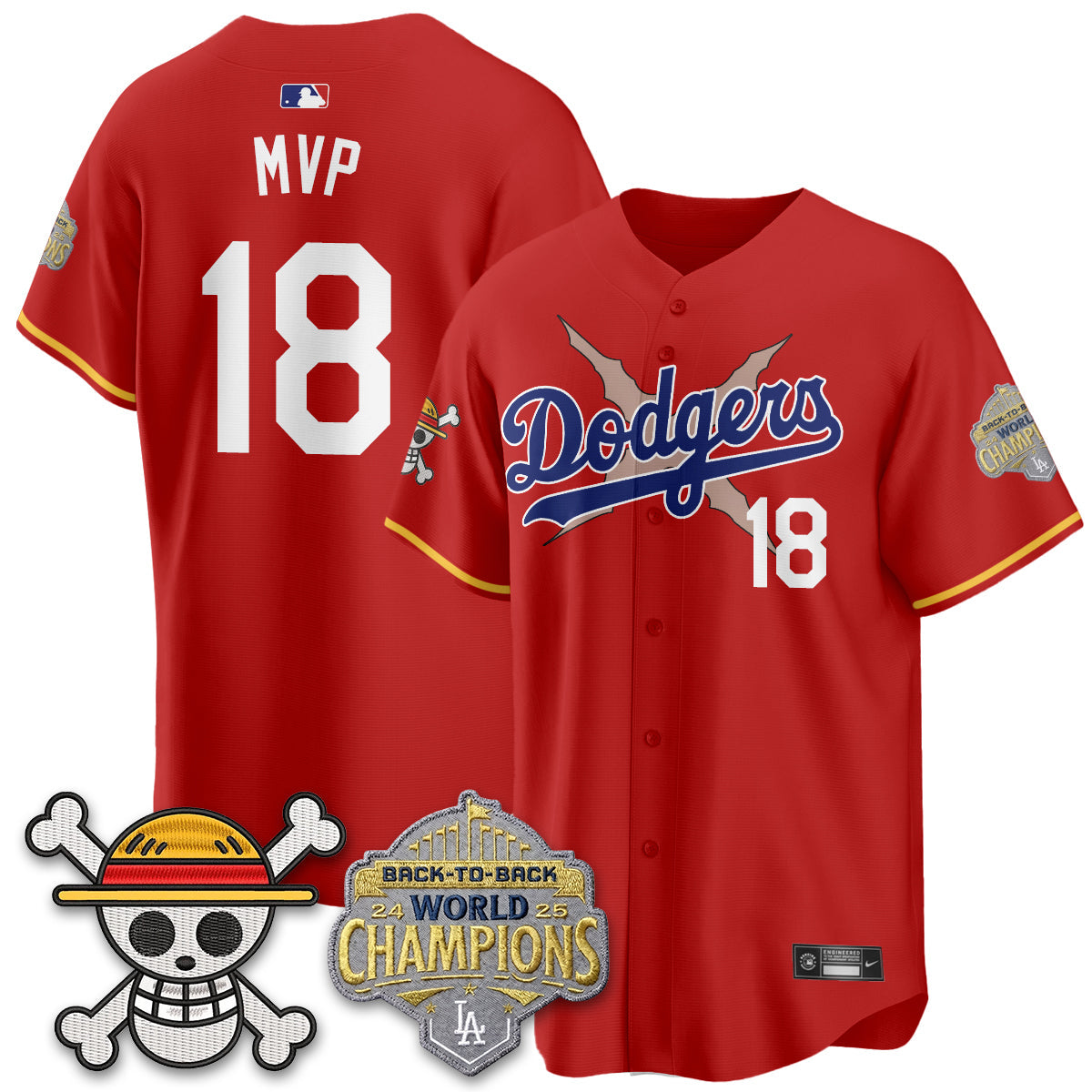 Los Angeles Dodgers x OP Vapor Jersey -All Stitched V2