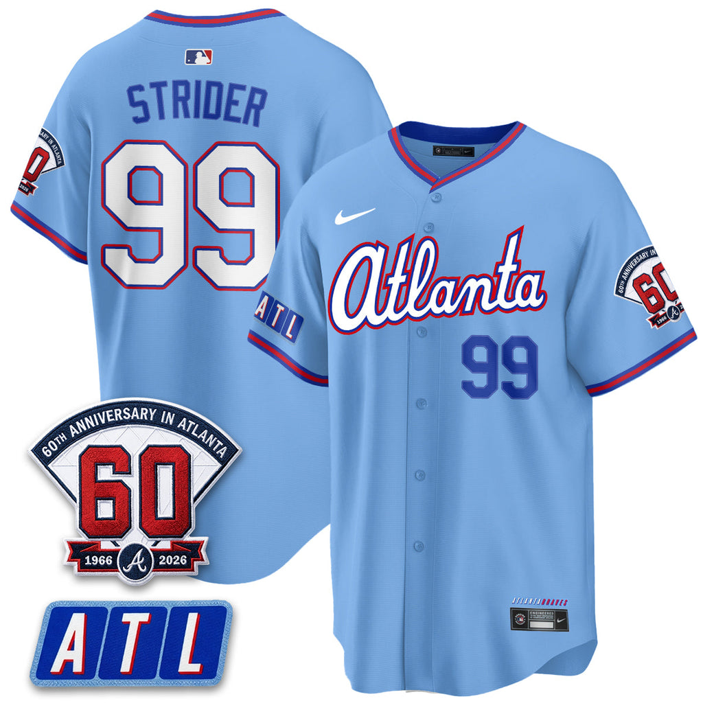 Atlanta Braves 2026 City Connect Vapor Limited Jersey - All Stitched V3