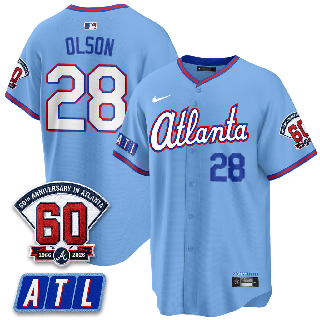 Atlanta Braves 2026 City Connect Vapor Limited Jersey - All Stitched V3