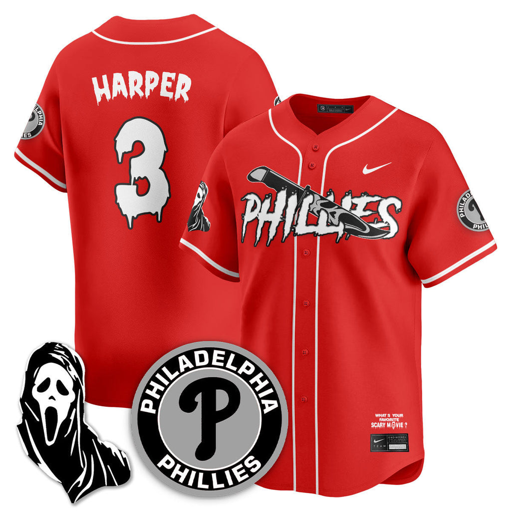 PHI "Scream Ghostface" Men Jersey - Stitched