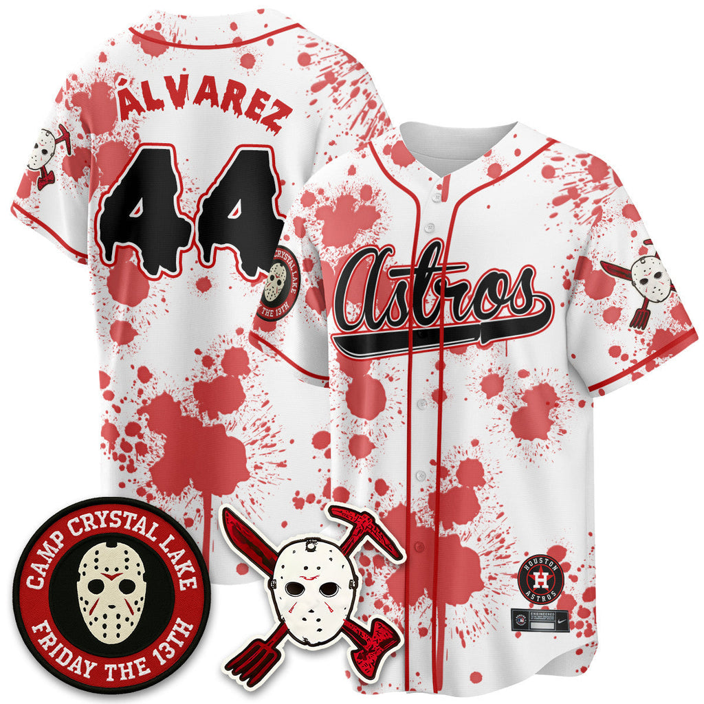 HOU "Friday the 13th" Jersey - All Stitched
