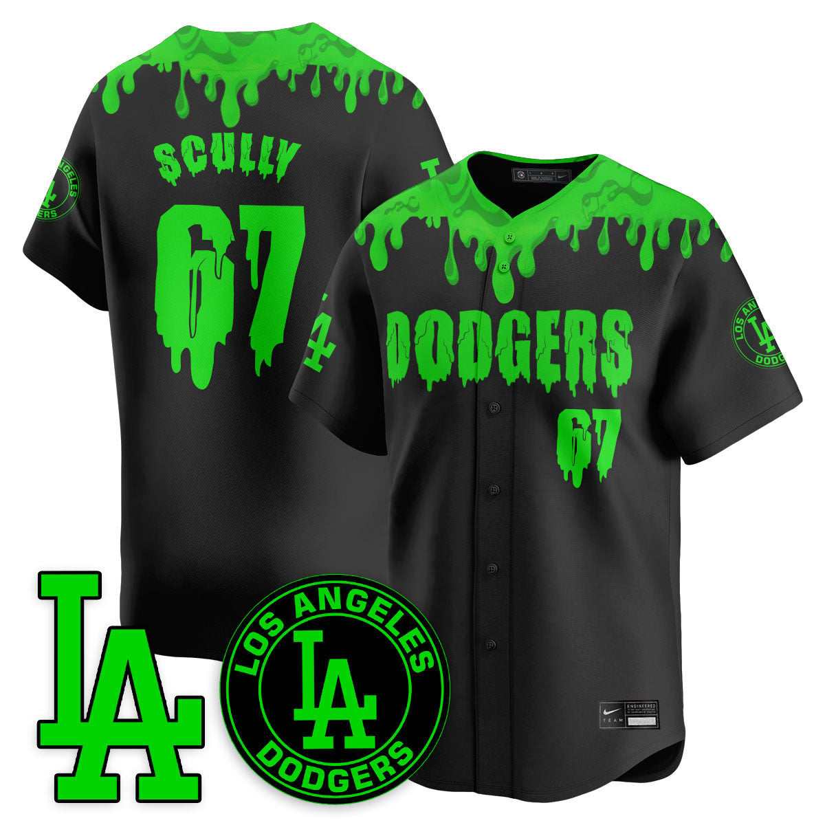 LAD "Slime Night Special" Jersey - Stitched
