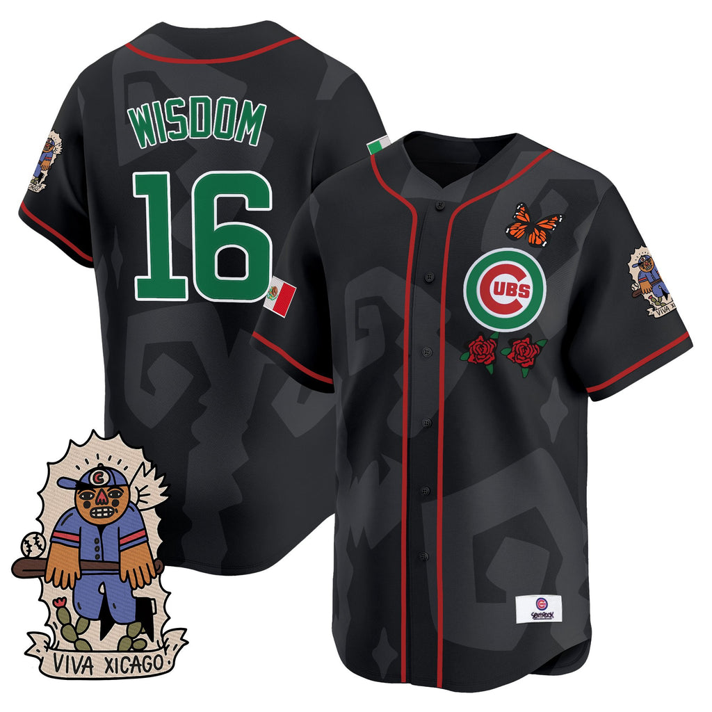 Men's 2025 Chicago Cubs Mexican Heritage Vapor Premier Limited Jersey - Stitched