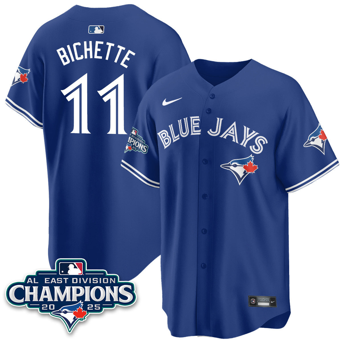 TOR AL East Division Champions Men Jersey - All Stitched