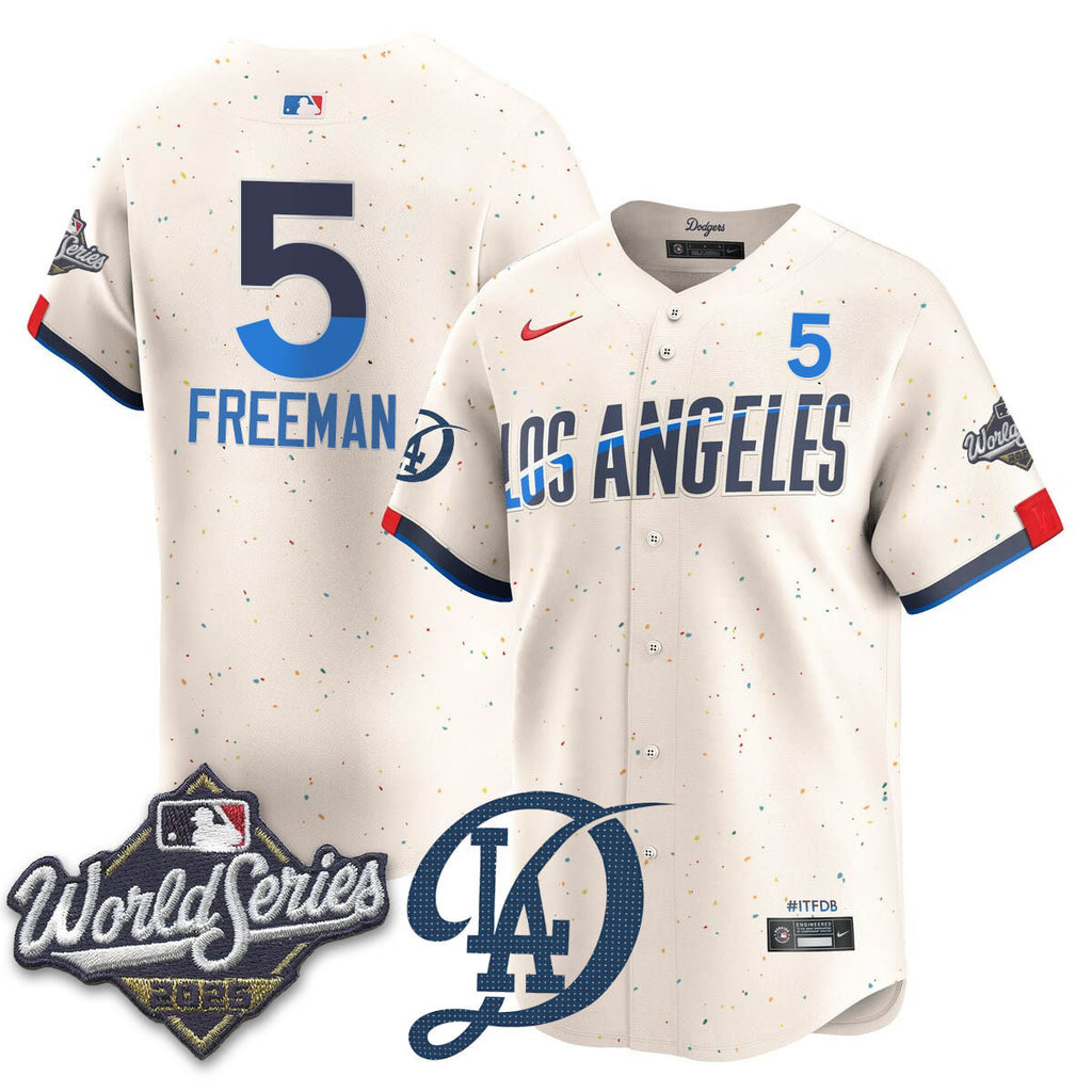 Los Angeles Dodgers 2025 World Series Jersey - All Stitched