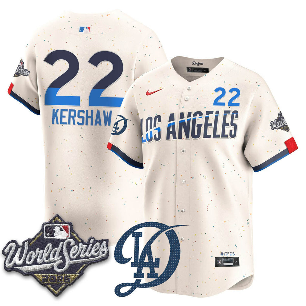 Los Angeles Dodgers 2025 World Series Jersey - All Stitched
