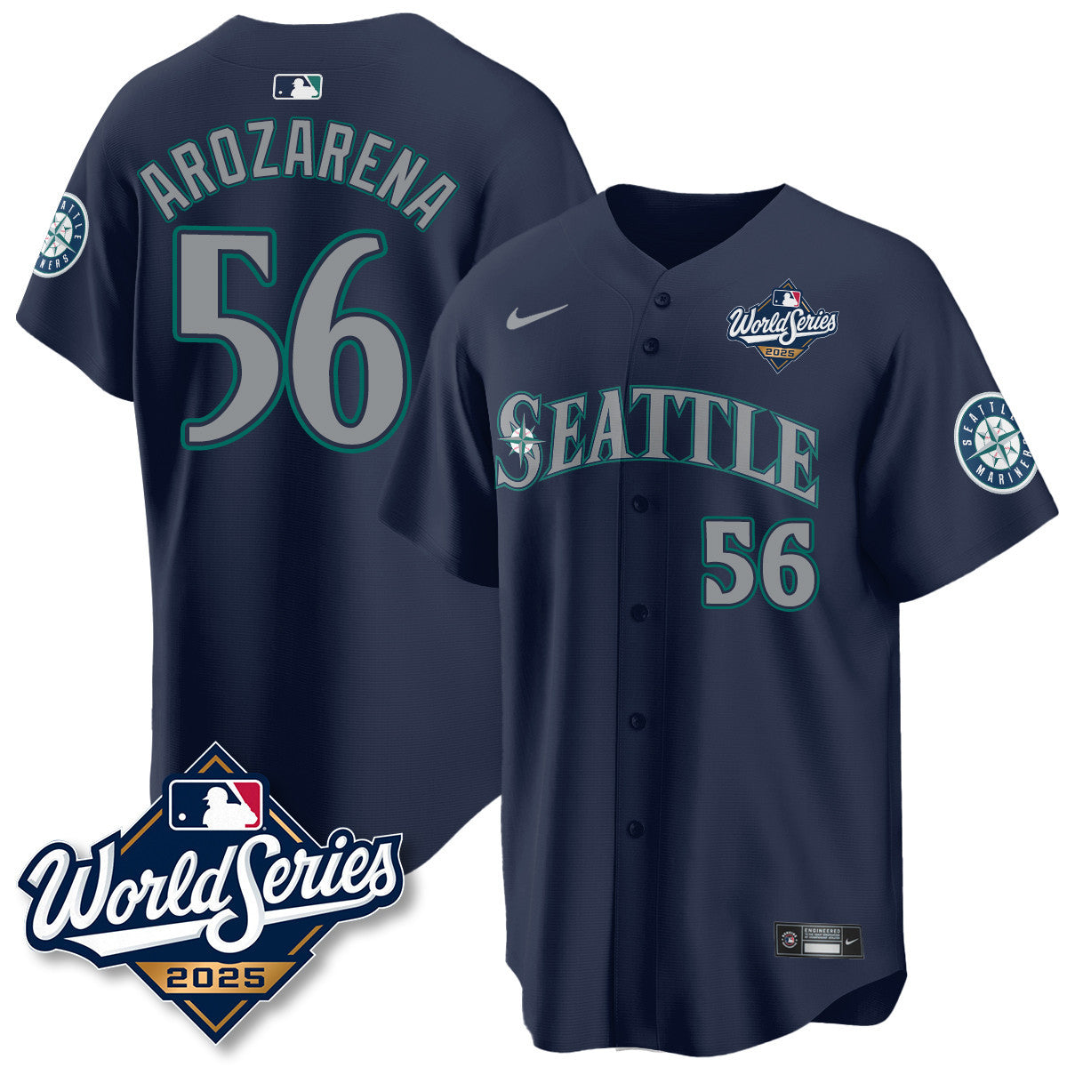 SEA 2025 World Series Men Jersey - All Stitched