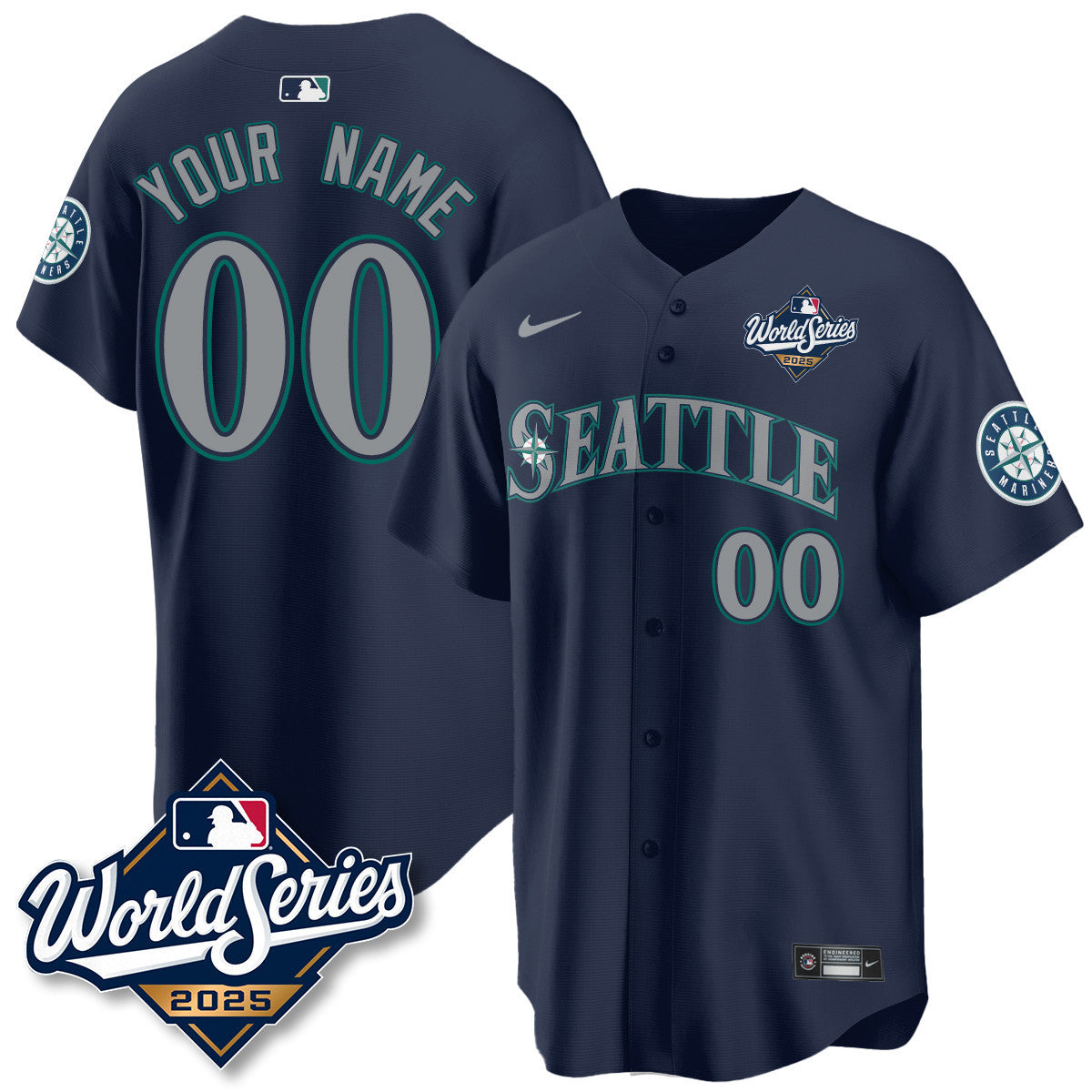 SEA 2025 World Series Jersey - All Stitched