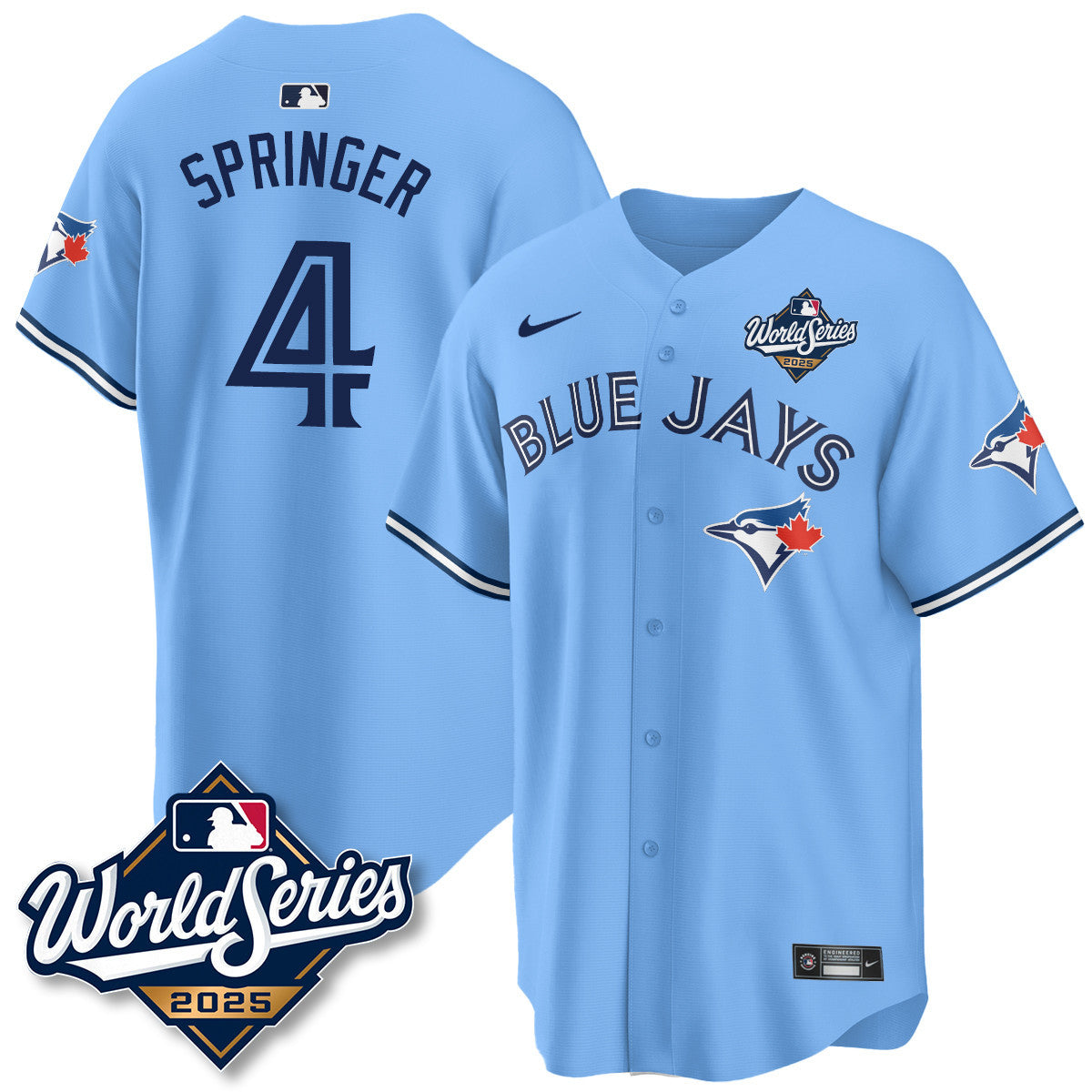 TOR 2025 World Series Men Jersey - All Stitched