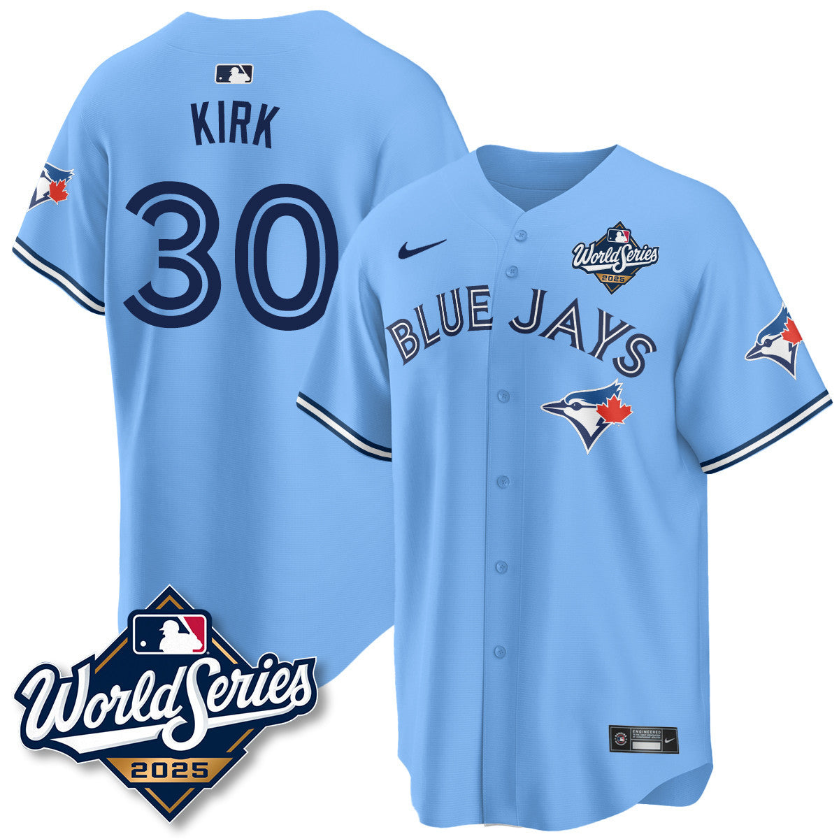 TOR 2025 World Series Men Jersey - All Stitched