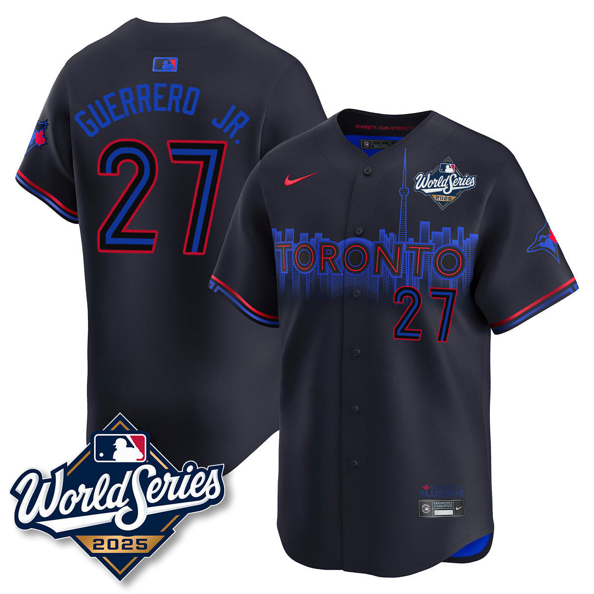 TOR 2025 World Series Men Jersey - All Stitched