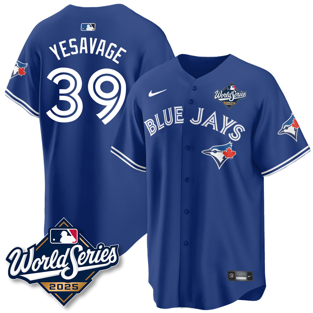 TOR 2025 World Series Men Jersey - All Stitched