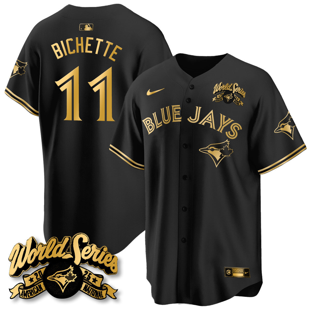TOR 2025 American League Champions Jersey - All Stitched