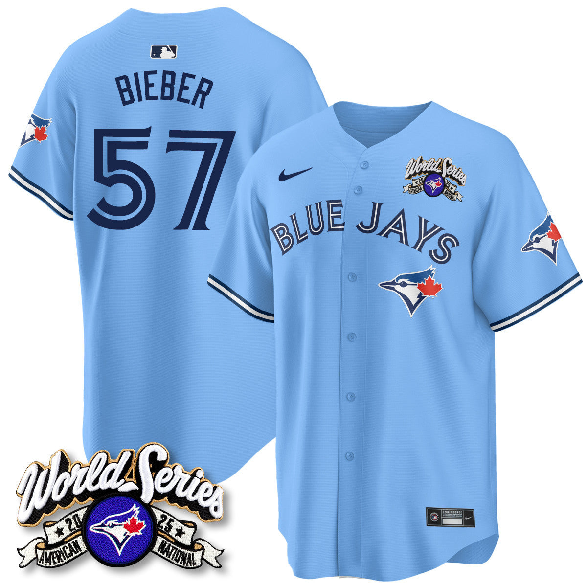 TOR 2025 American League Champions Men Jersey - All Stitched