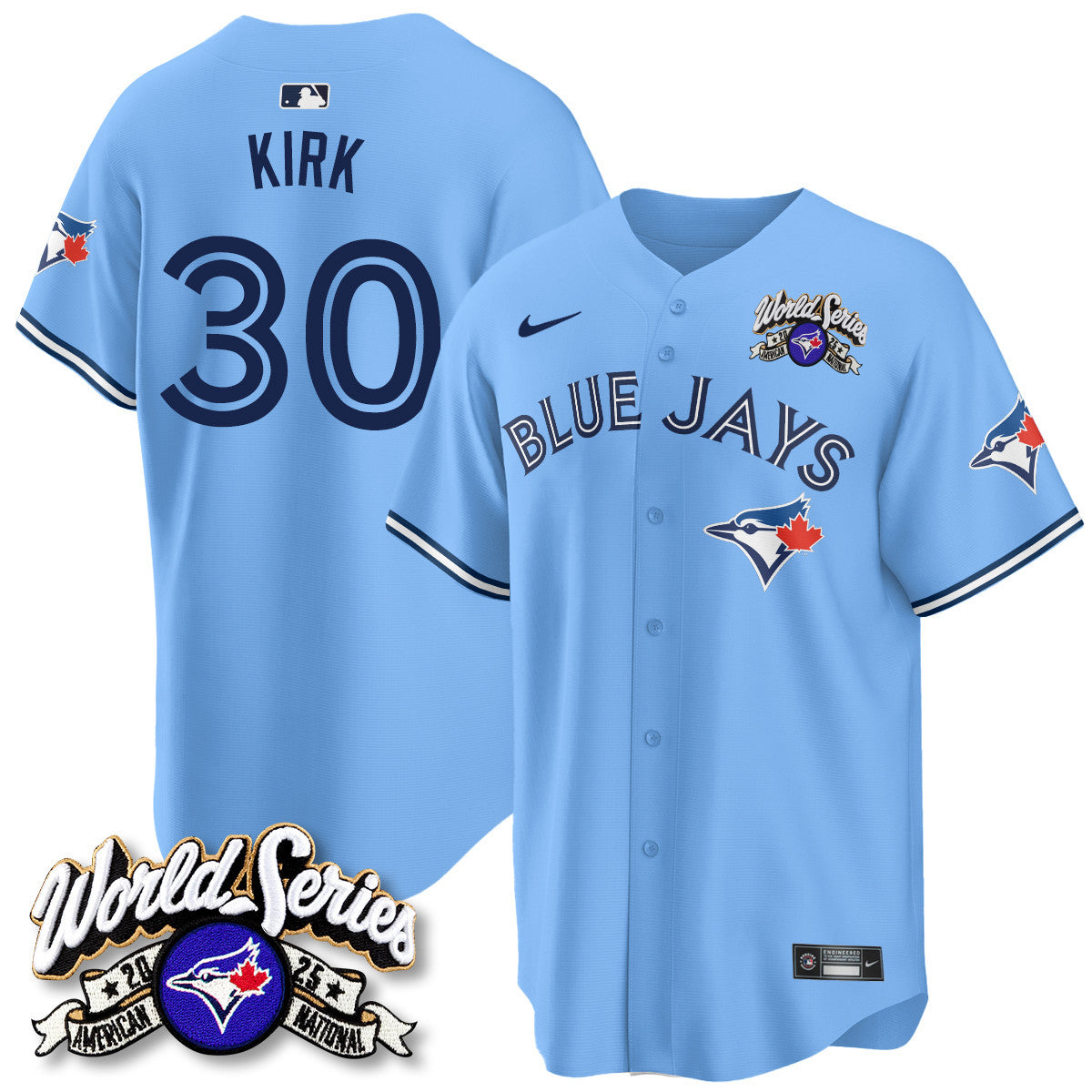 TOR 2025 American League Champions Men Jersey - All Stitched