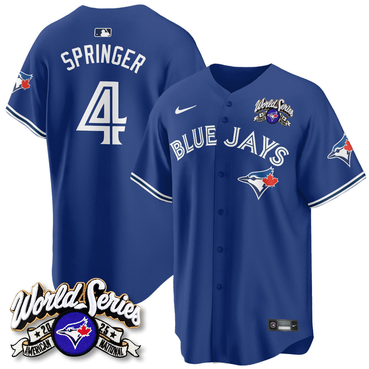 TOR 2025 American League Champions Men Jersey - All Stitched