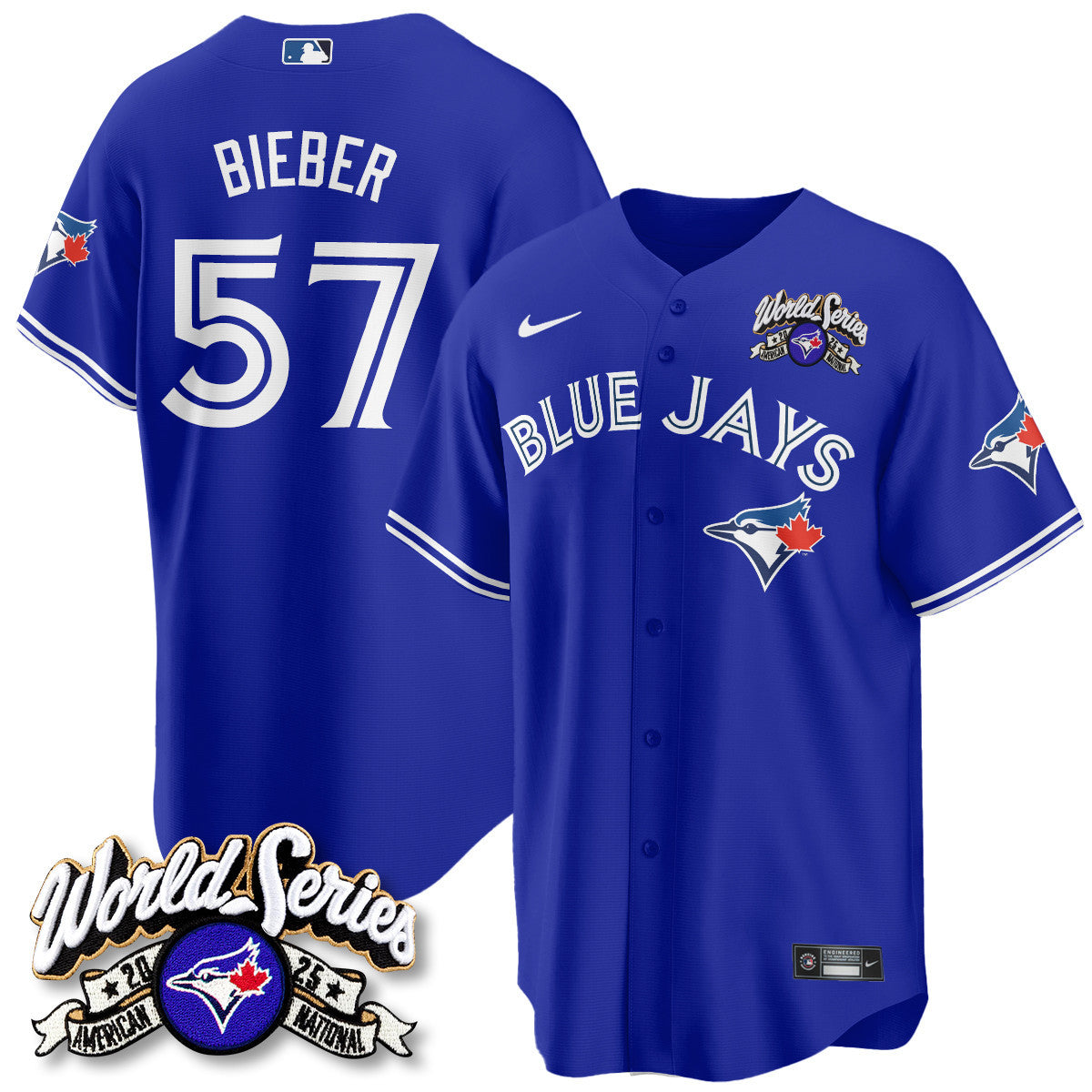 TOR 2025 American League Champions Men Jersey - All Stitched