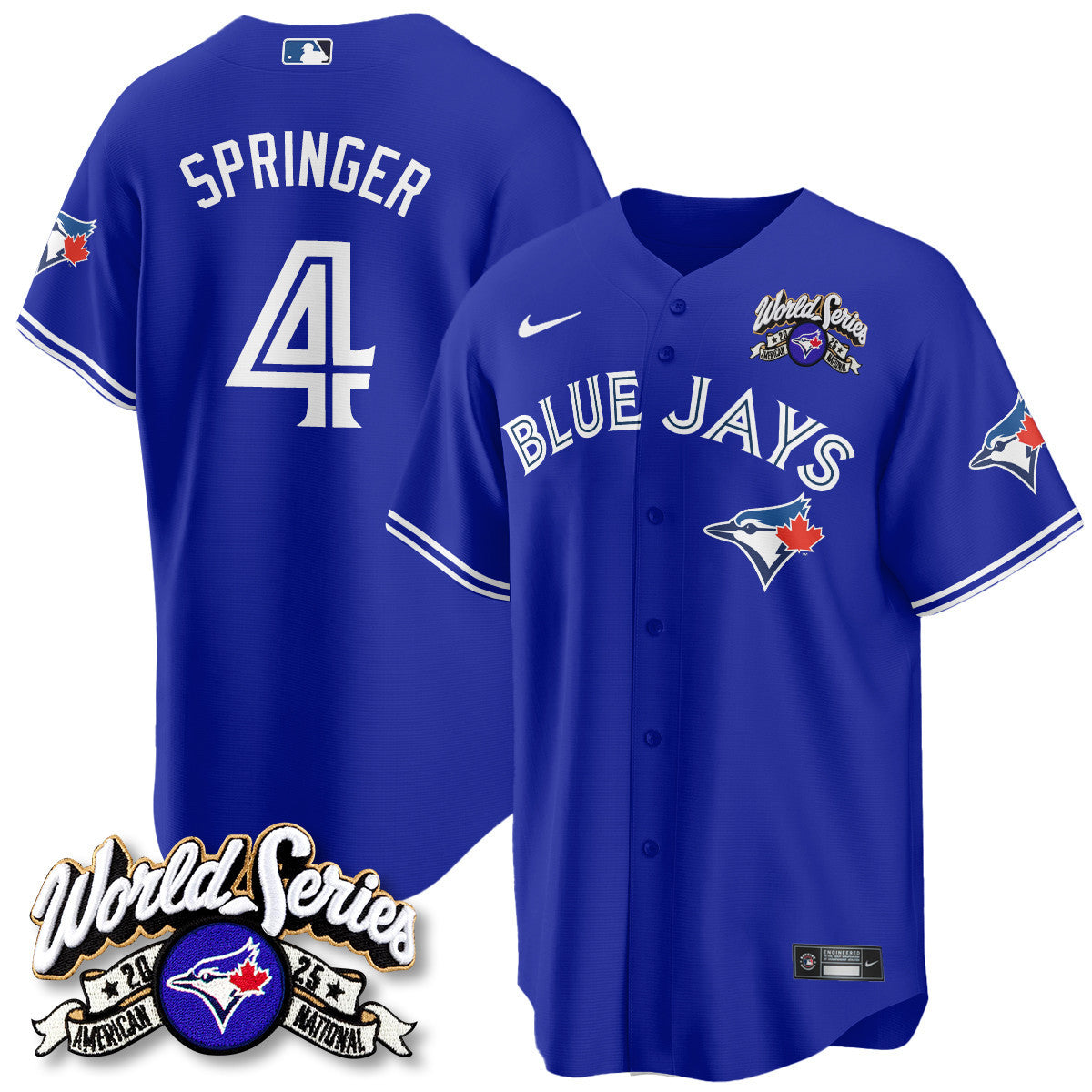 TOR 2025 American League Champions Men Jersey - All Stitched